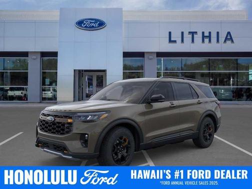 Gray 2026 Ford Explorer Tremor