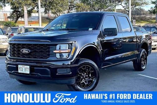 Agate Black Metallic 2025 Ford F-150 STX