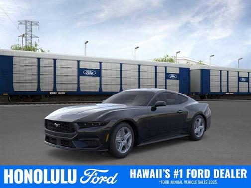 Black 2026 Ford Mustang EcoBoost