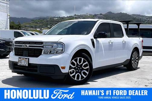 Oxford White 2024 Ford Maverick Lariat