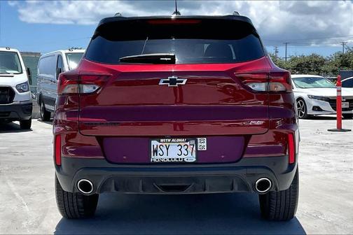 Crimson Metallic 2023 Chevrolet Trailblazer RS