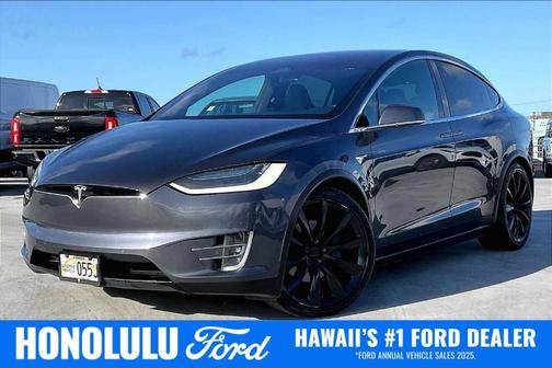 Gray 2020 Tesla Model X Long Range