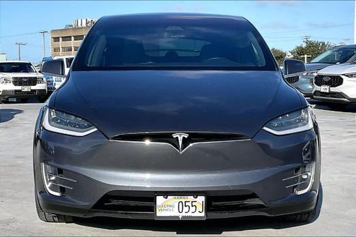 Gray 2020 Tesla Model X Long Range