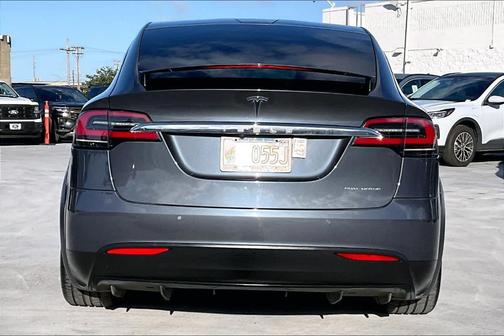 Gray 2020 Tesla Model X Long Range