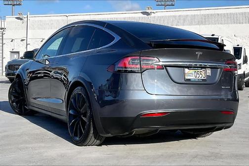Gray 2020 Tesla Model X Long Range