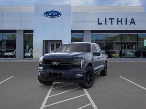 Antimatter Blue Metallic 2025 Ford F-150 Platinum