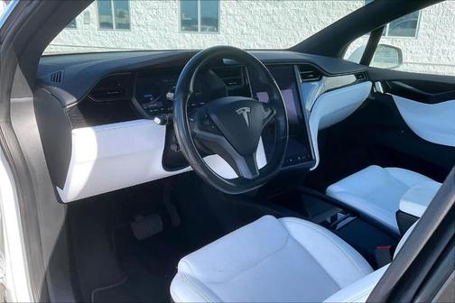 White 2020 Tesla Model X Long Range