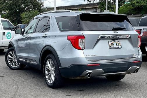 Iconic Silver Metallic 2022 Ford Explorer Limited