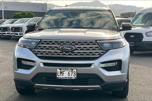Iconic Silver Metallic 2022 Ford Explorer Limited