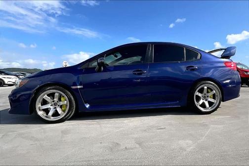 Lapis Blue Pearl 2019 Subaru WRX STI Limited w/ Wing