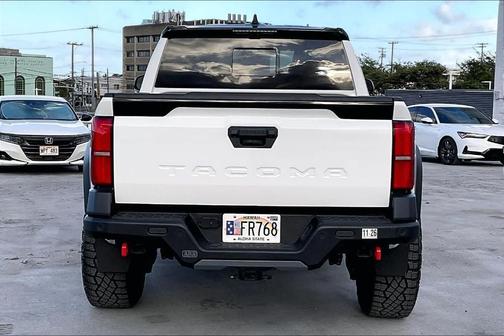 White 2024 Toyota Tacoma Hybrid TRAILHUNTER HYBRID