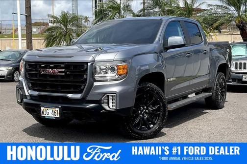Satin Steel Metallic 2022 GMC Canyon Elevation