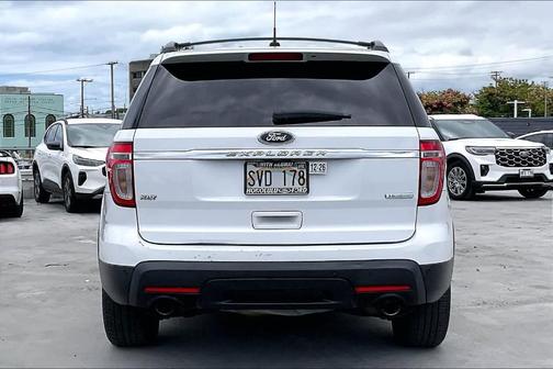 Oxford White 2015 Ford Explorer XLT