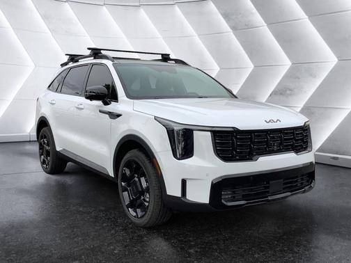 White Pearl 2026 Kia Sorento X-Line SX Prestige