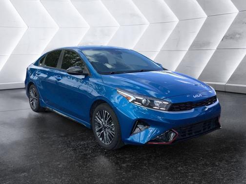 Sporty Blue 2024 Kia Forte GT-Line