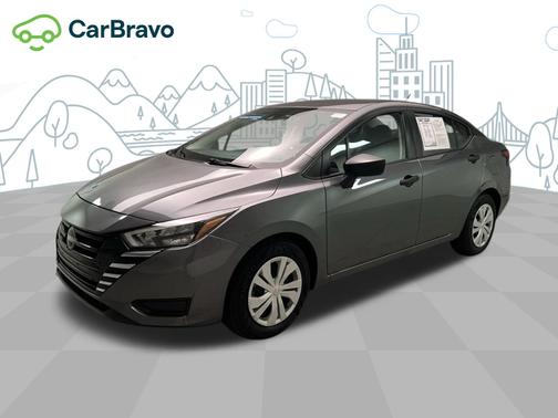Brilliant Silver Metallic 2025 Nissan Versa S