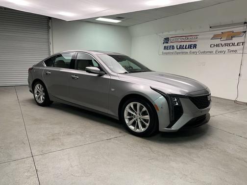 Argent Silver Metallic 2025 Cadillac CT5 Premium Luxury