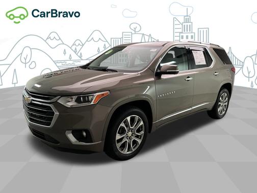 Stone Gray Metallic 2020 Chevrolet Traverse Premier