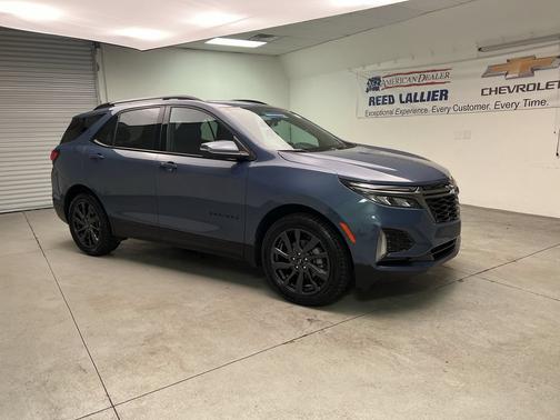 Lakeshore Blue Metallic 2024 Chevrolet Equinox RS