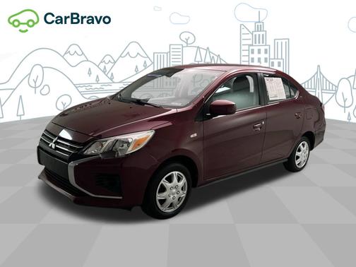 Starlight Silver Metallic 2024 Mitsubishi Mirage G4 ES