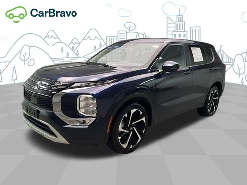 Cosmic Blue Metallic 2024 Mitsubishi Outlander SE