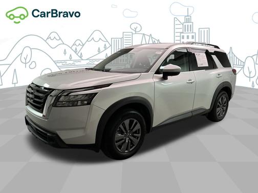 Brilliant Silver Metallic 2025 Nissan Pathfinder SV