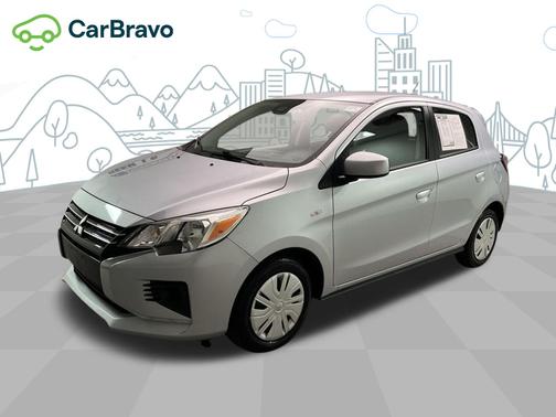 Starlight Silver Metallic 2024 Mitsubishi Mirage ES