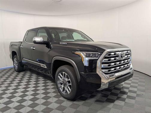 Midnight Black Metallic 2026 Toyota Tundra Hybrid 1794 Edition
