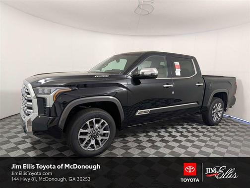 Midnight Black Metallic 2026 Toyota Tundra Hybrid 1794 Edition
