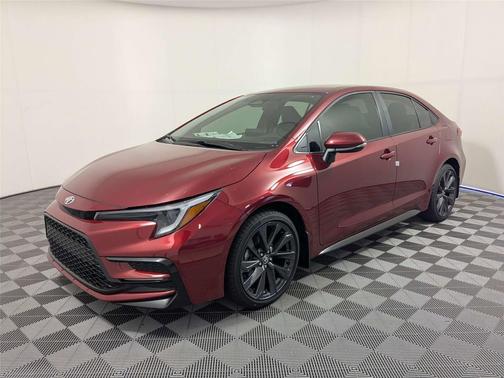Ruby Flare Pearl 2026 Toyota Corolla SE
