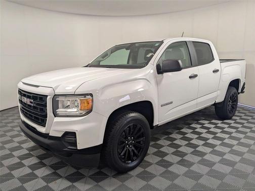 Summit White 2021 GMC Canyon Elevation Standard