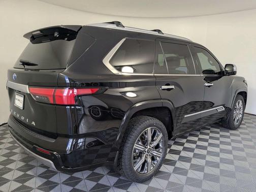 Midnight Black Metallic 2023 Toyota Sequoia Capstone