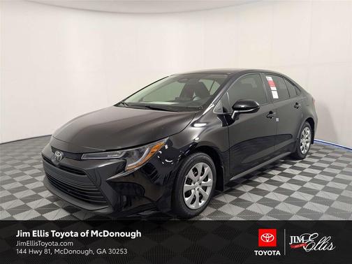 Midnight Black Metallic 2026 Toyota Corolla LE
