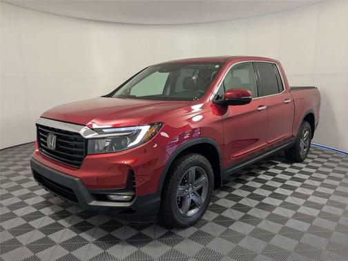 Radiant Red Metallic II 2022 Honda Ridgeline RTL-E