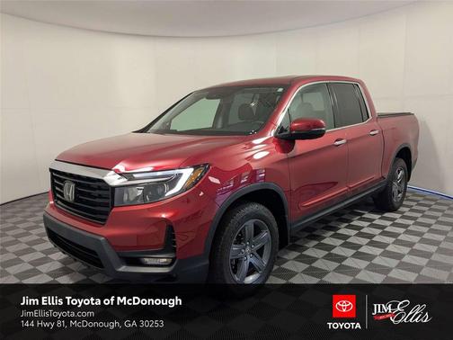 Radiant Red Metallic II 2022 Honda Ridgeline RTL-E