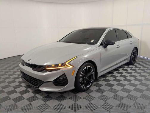 Wolf Gray 2021 Kia K5 GT-Line