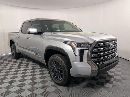 Celestial Silver Metallic 2025 Toyota Tundra Hybrid Platinum