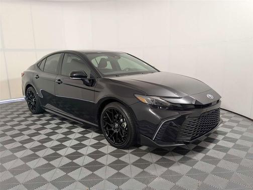 Midnight Black Metallic 2026 Toyota Camry SE