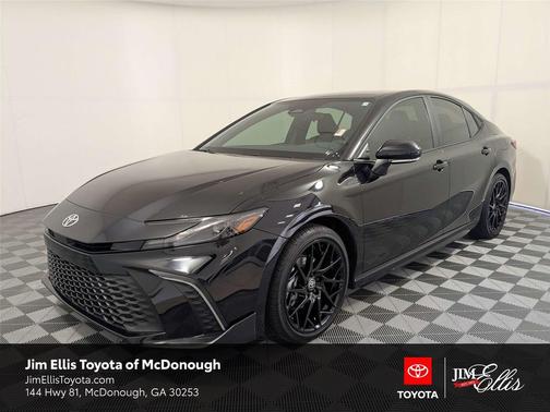 Midnight Black Metallic 2026 Toyota Camry SE