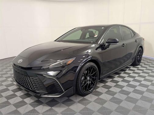 Midnight Black Metallic 2026 Toyota Camry SE