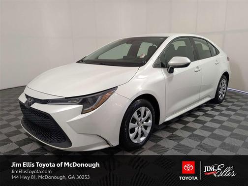 Wind Chill Pearl 2022 Toyota Corolla LE