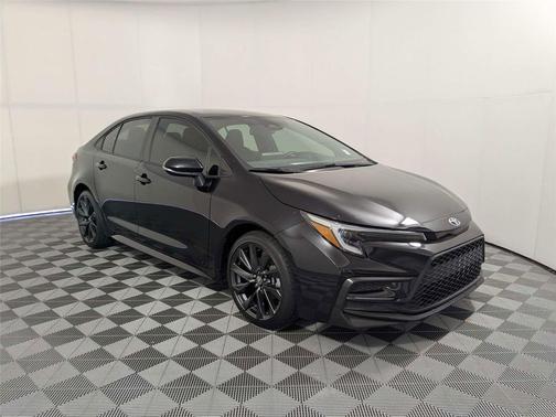 Midnight Black Metallic 2024 Toyota Corolla SE