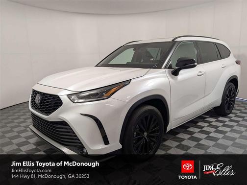 Wind Chill Pearl 2025 Toyota Highlander XSE