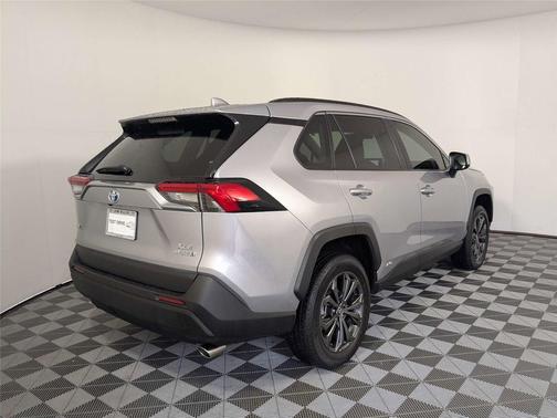 Silver Sky Metallic 2023 Toyota RAV4 Hybrid XLE Premium
