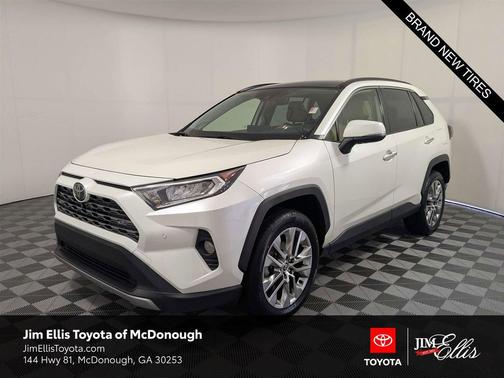 Blizzard Pearl 2021 Toyota RAV4 Limited