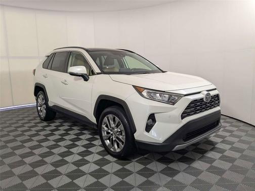 Blizzard Pearl 2021 Toyota RAV4 Limited