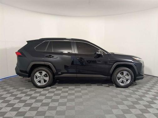 Midnight Black Metallic 2024 Toyota RAV4 Hybrid LE
