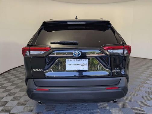 Midnight Black Metallic 2024 Toyota RAV4 Hybrid LE