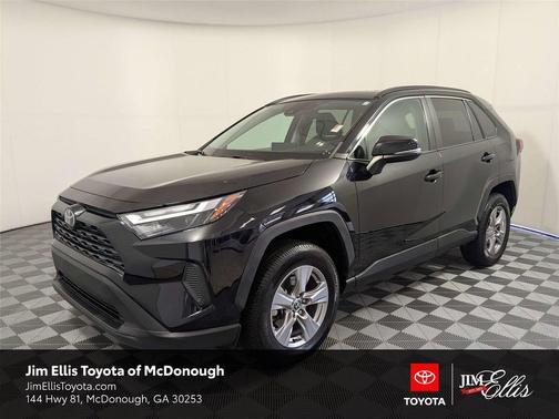 Midnight Black Metallic 2022 Toyota RAV4 XLE