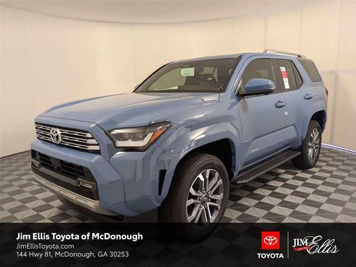Heritage Blue 2026 Toyota 4Runner Hybrid Platinum